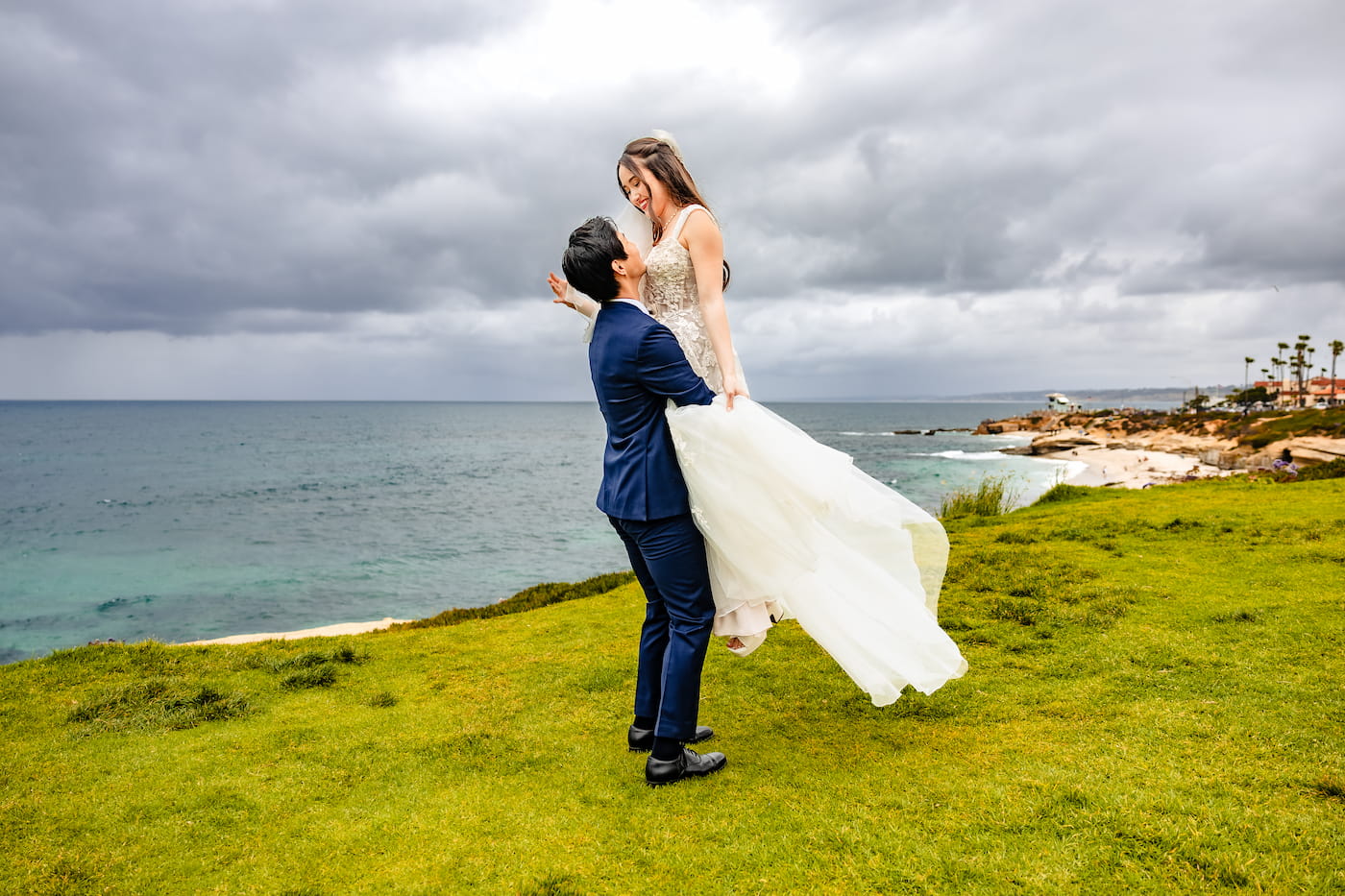 The married couple in La Jolla, California