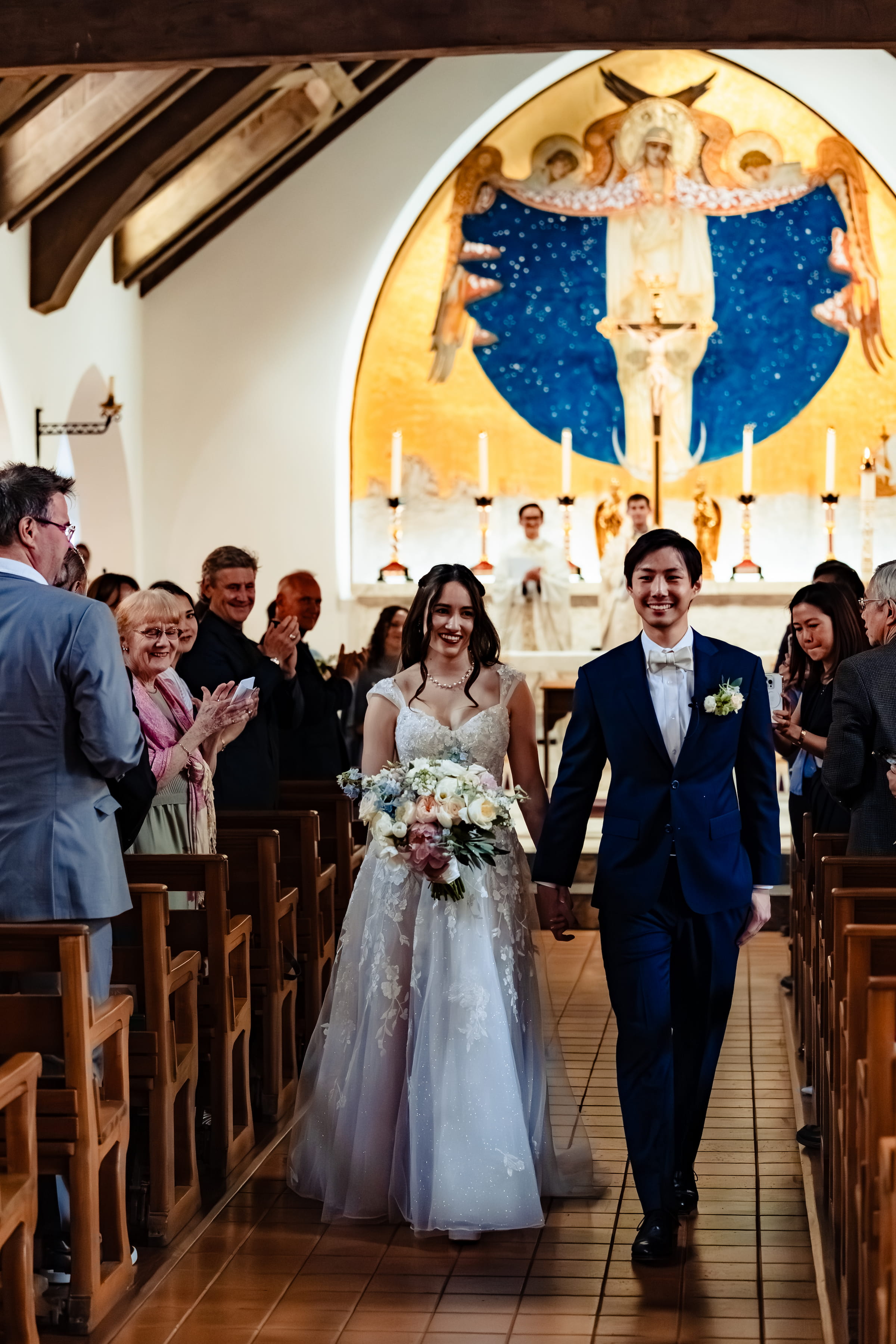 A Catholic wedding at St Mary's Star of the Sea