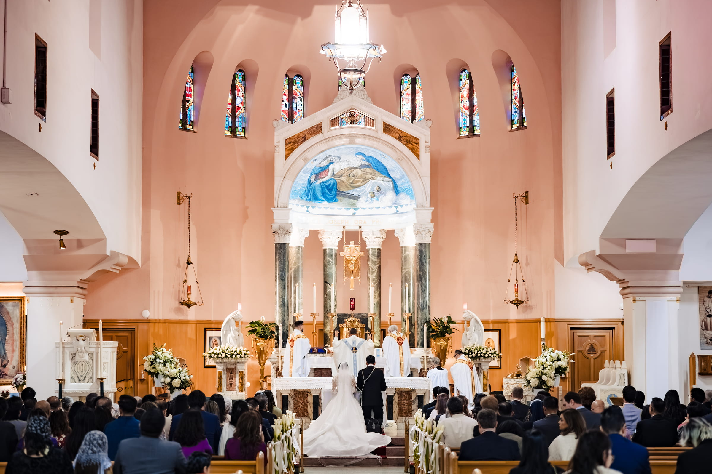 Traditional Latin Mass wedding