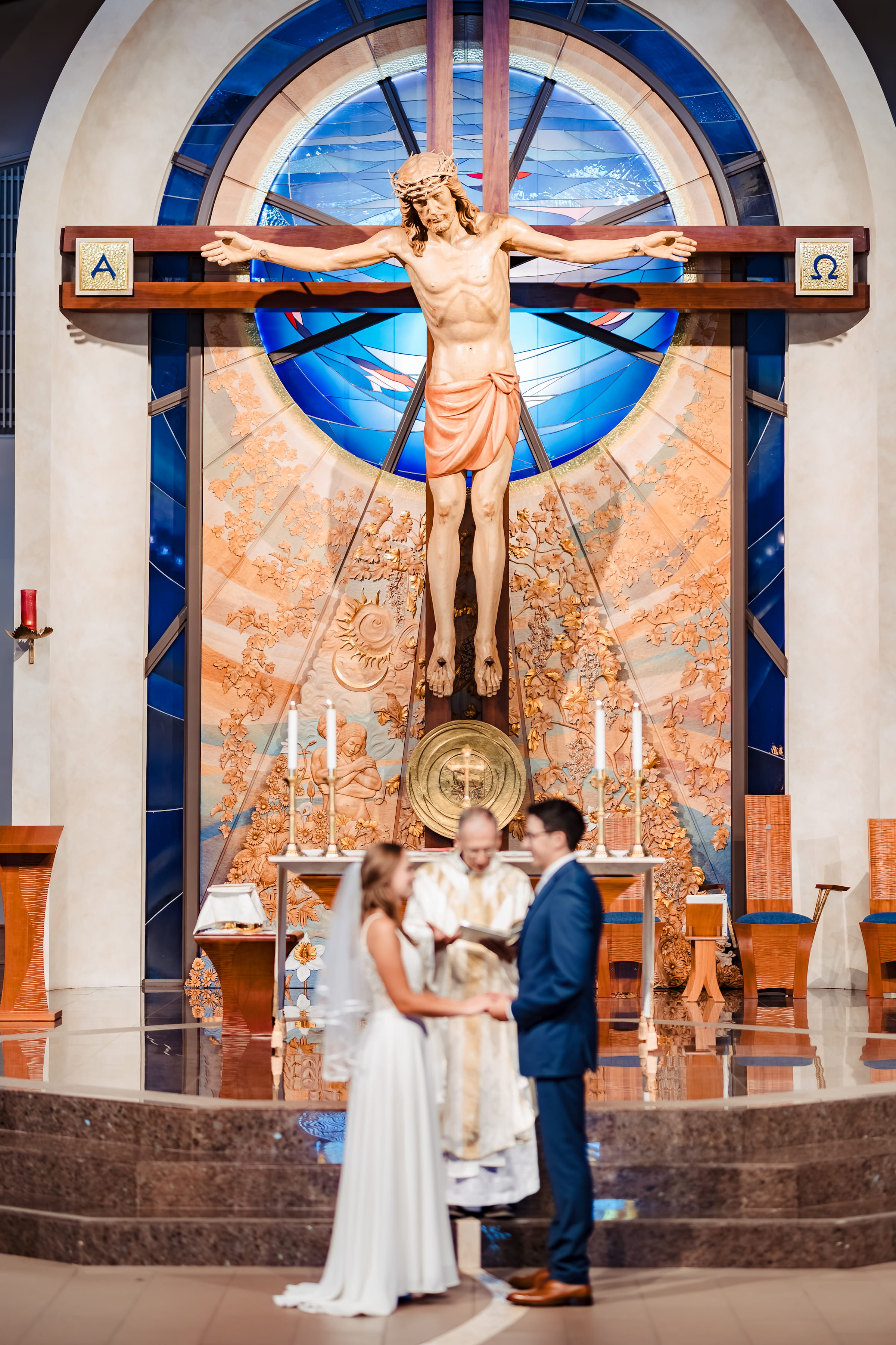 Novus Ordo Catholic wedding
