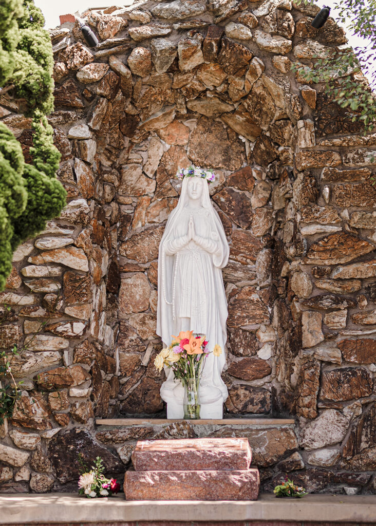 statue of Mother Mary