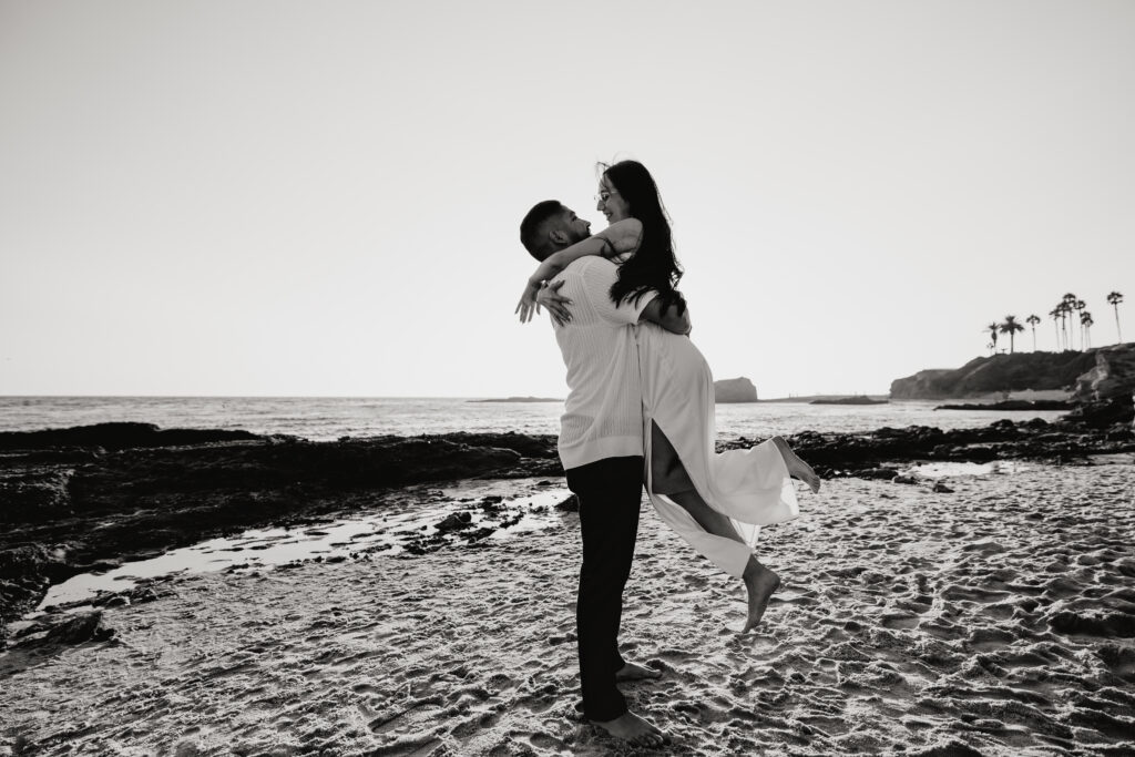 Engagement session Treasure Island Laguna beach