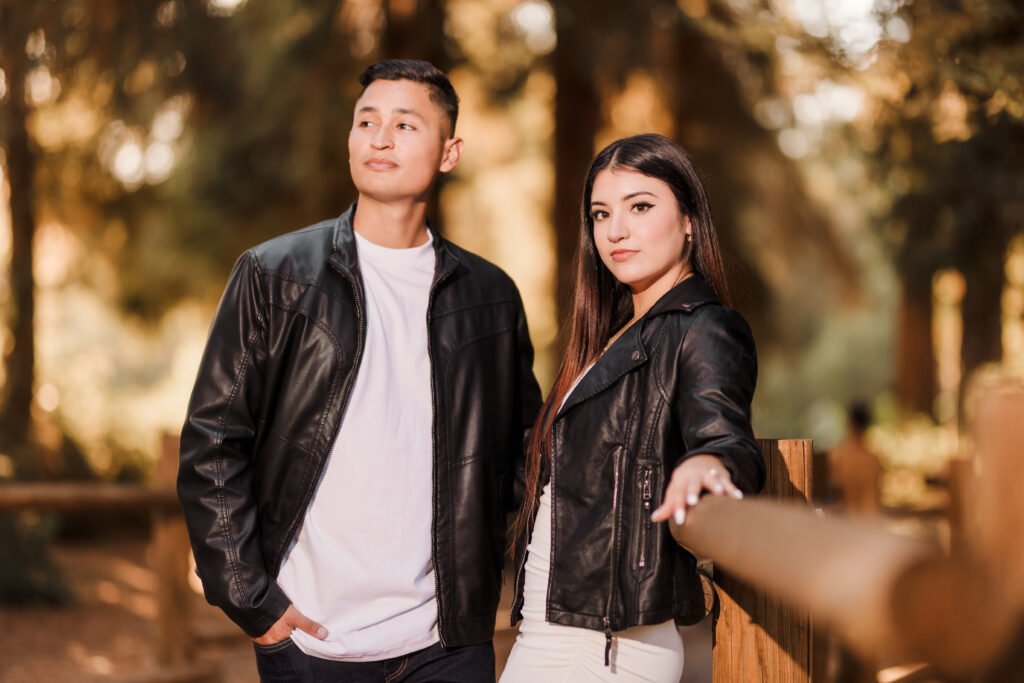 Carbon Canyon Engagement session at the Redwood forest