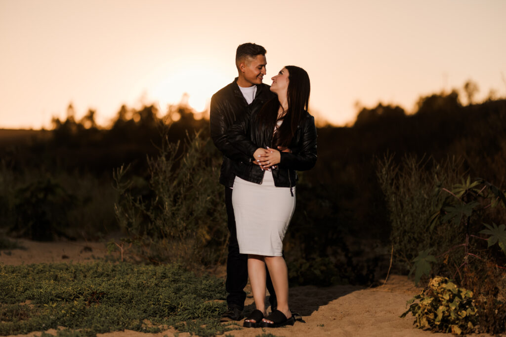 Carbon Canyon Engagement session at the Redwood forest