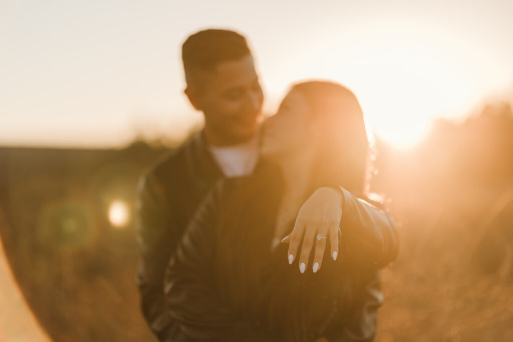 Carbon Canyon Engagement session at the Redwood forest