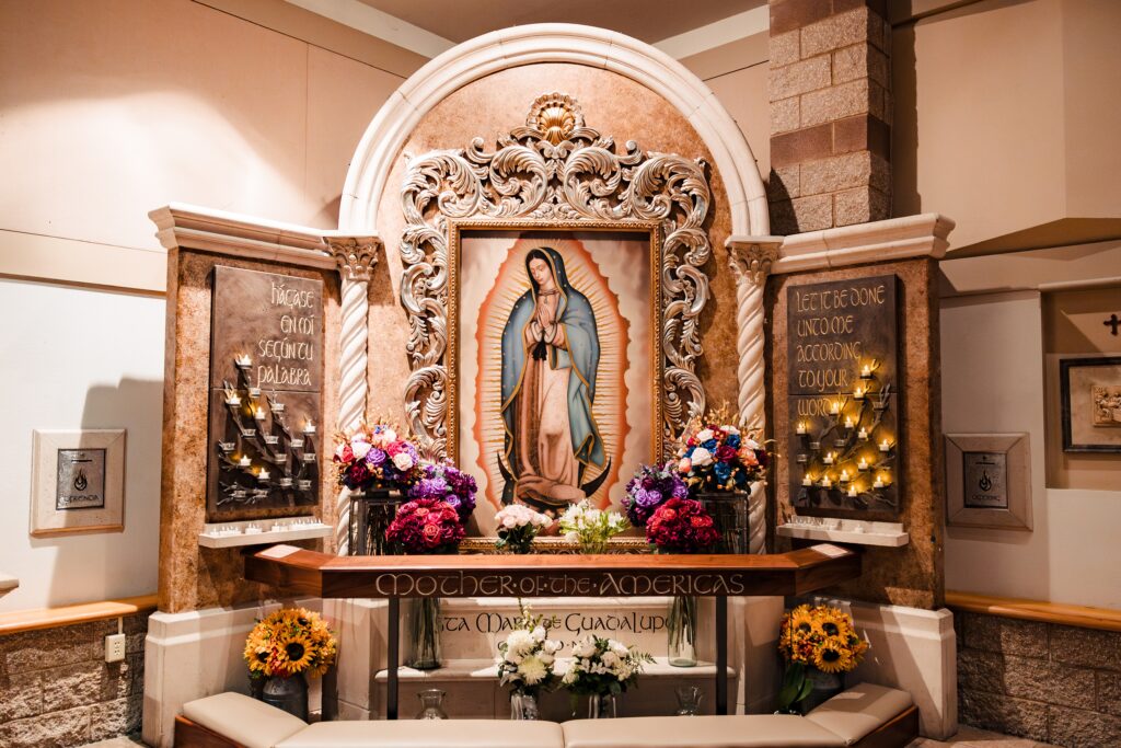 Our Lady of Guadalupe at St. Marthas Catholic Parish in Murrieta ca